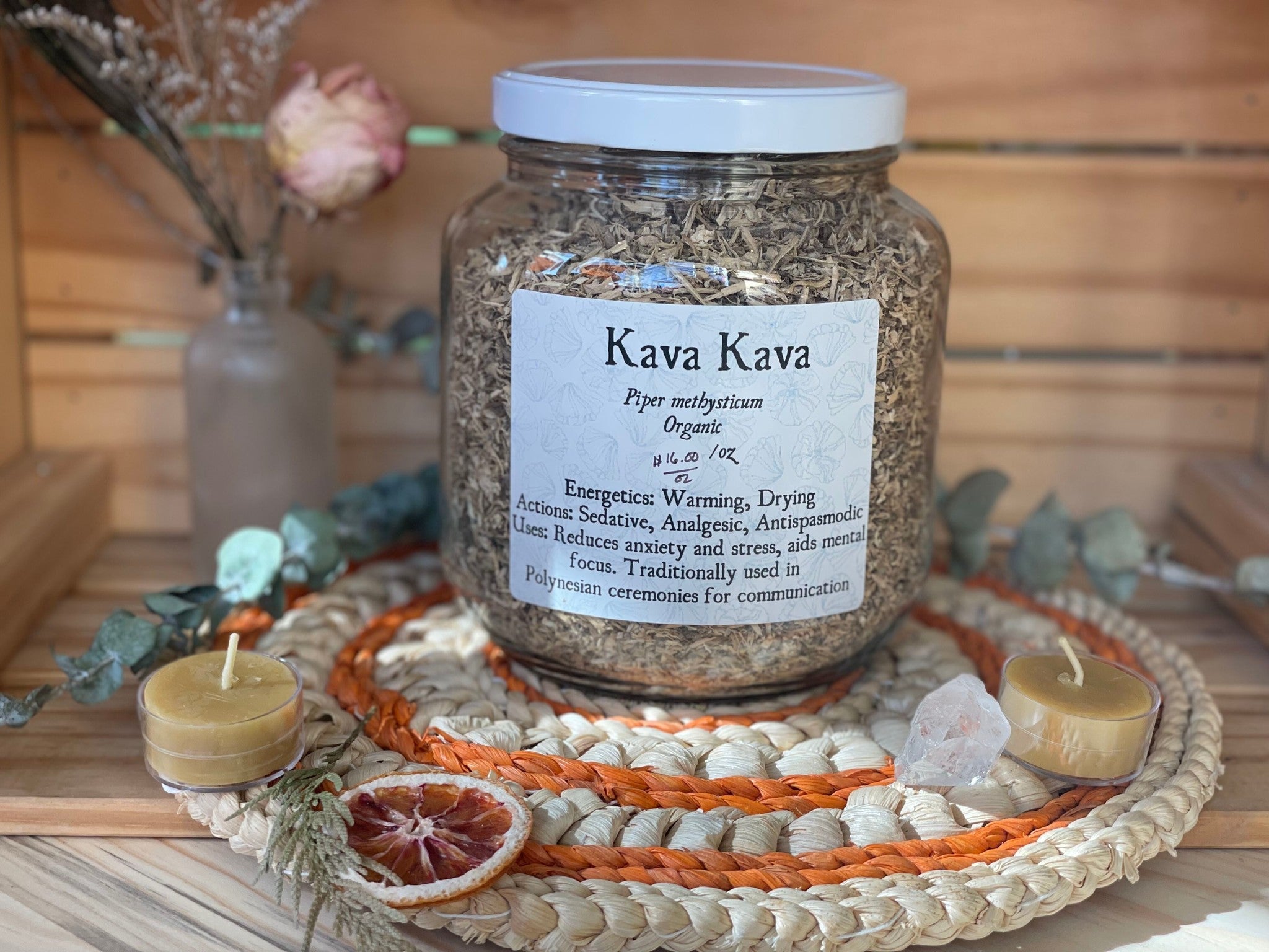 Kava Kava Root, Bulk/oz – Golden Poppy Herbal Apothecary