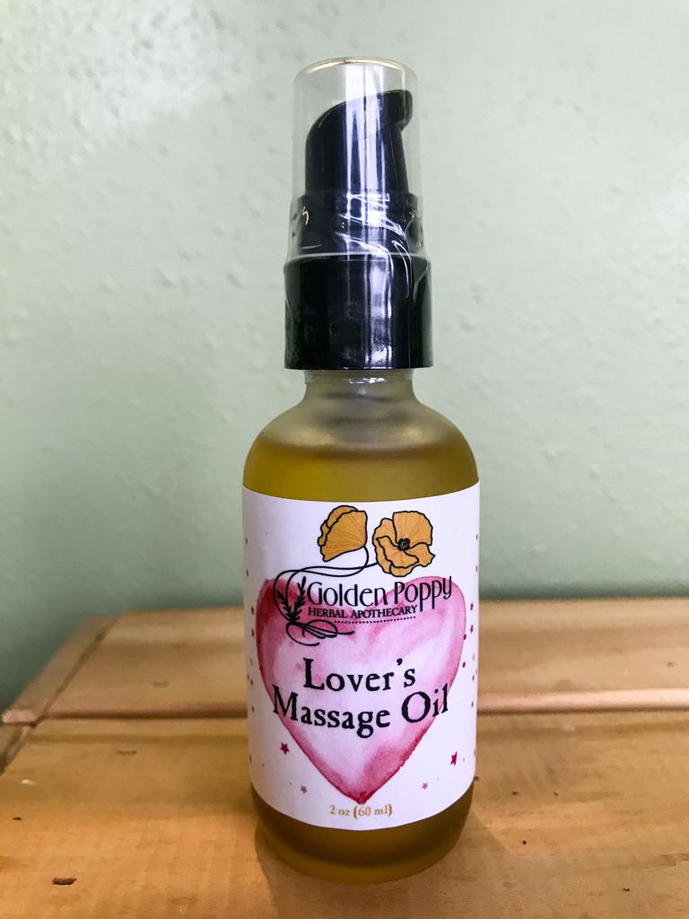 Lover's Massage Oil, 2 oz