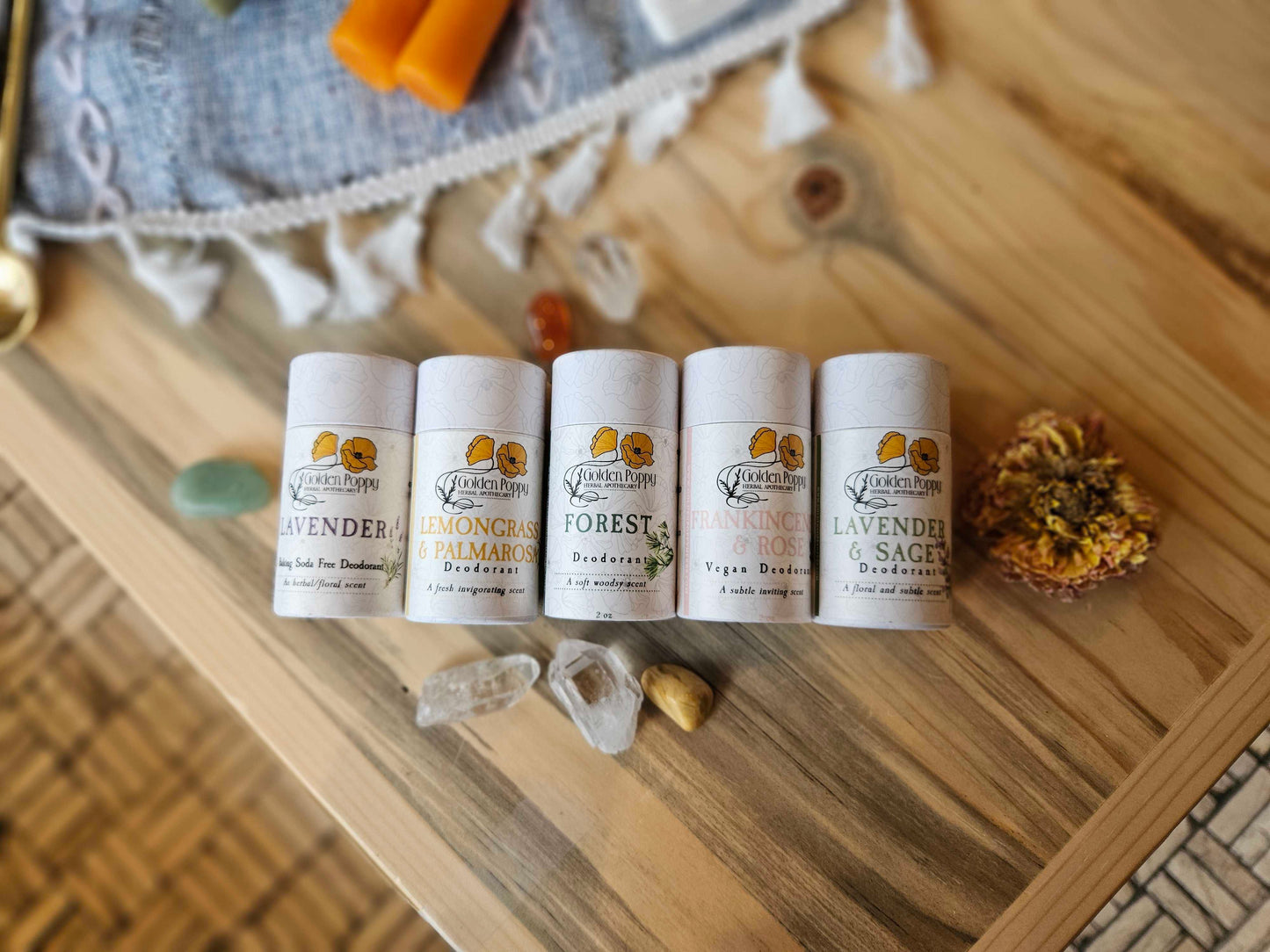 Golden Poppy Deodorant -