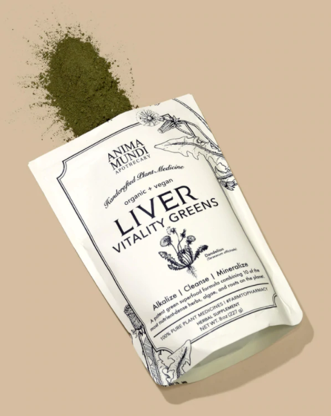 Liver Vitality: Organic Daily Greens Powder - Anima Mundi