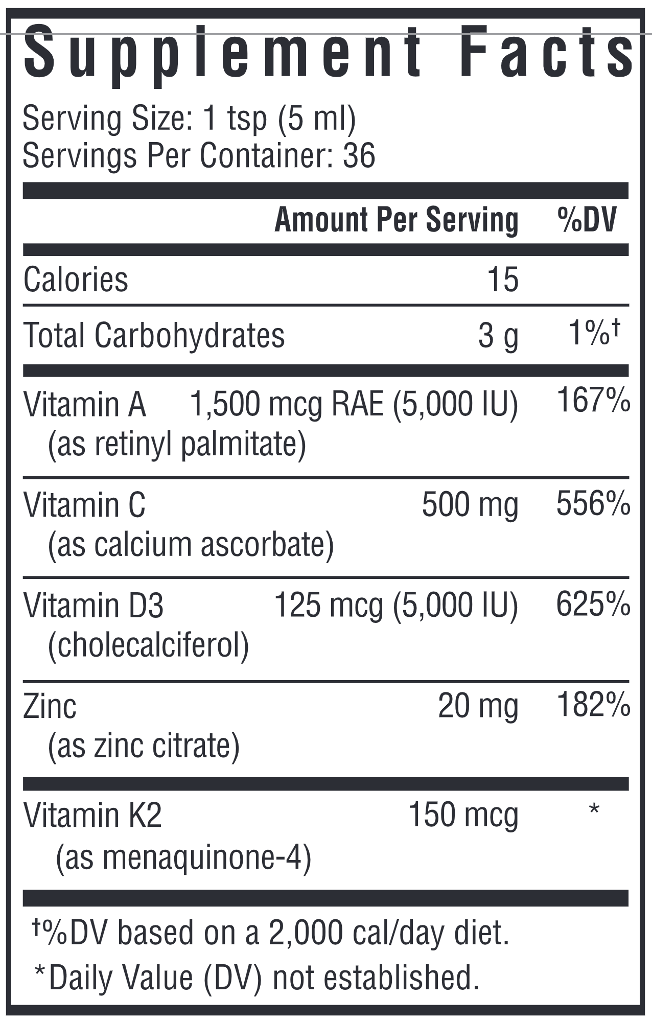 Immune Intensive 6 fl oz - Seeking Health (DISCO'd)