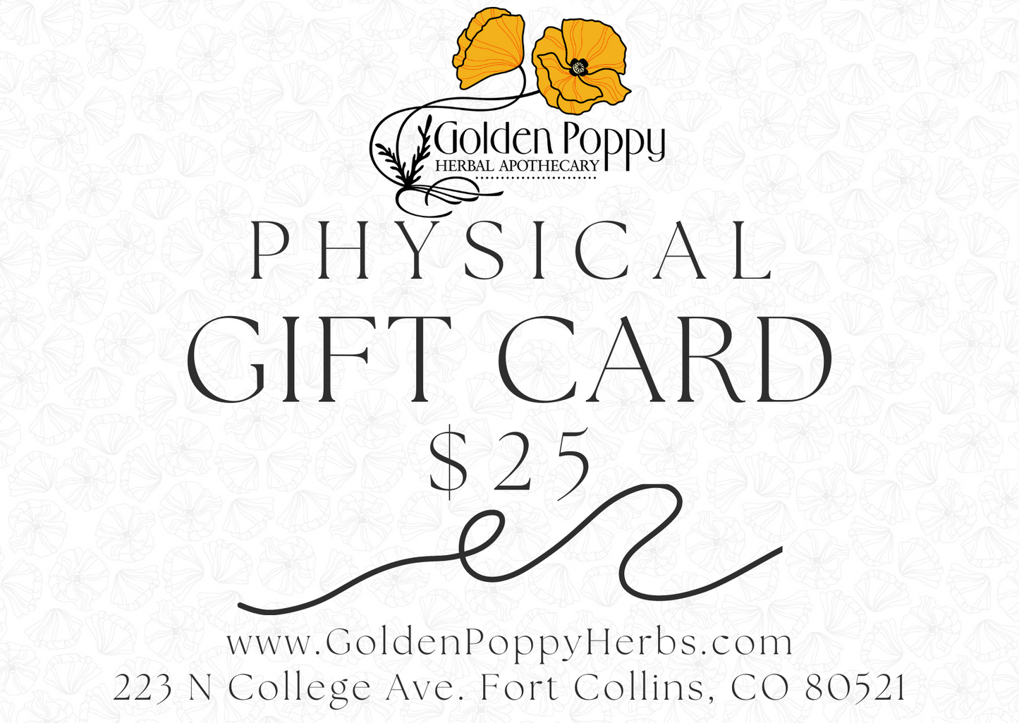 In-Store Gift Card (Sold online)