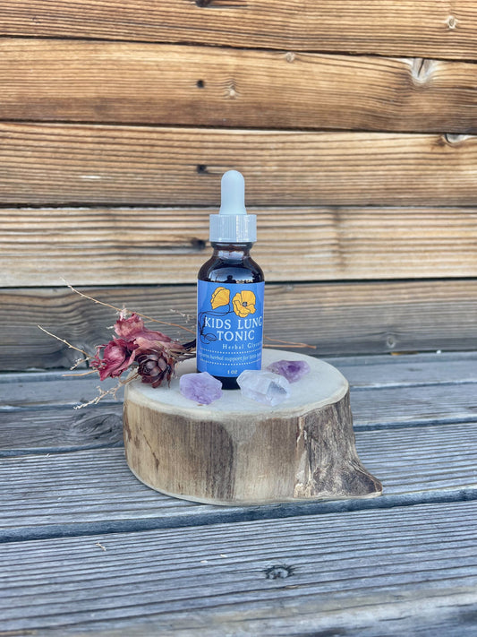 Kids Lung Tonic Herbal Glycerite 1 oz