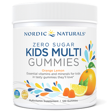 Zero Sugar Kids Multi 120 Gummies - Nordic Naturals