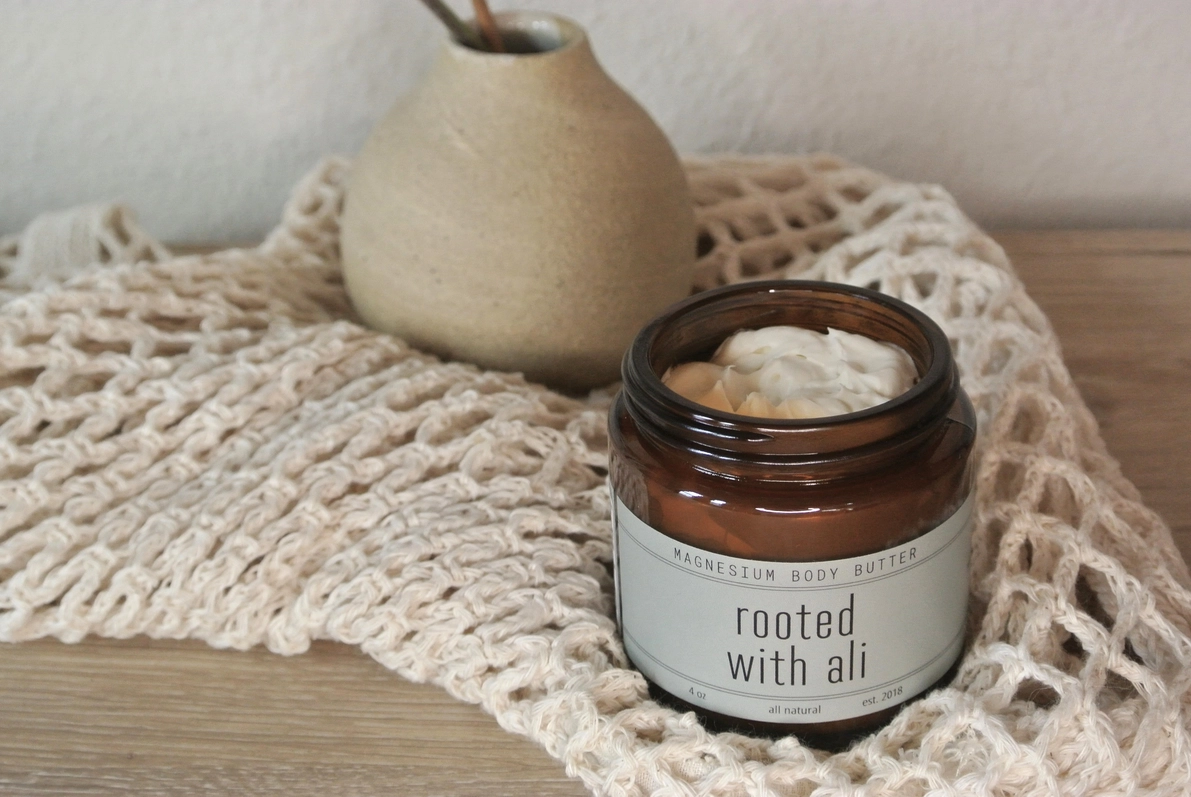 Magnesium Body Butter - rooted with ali