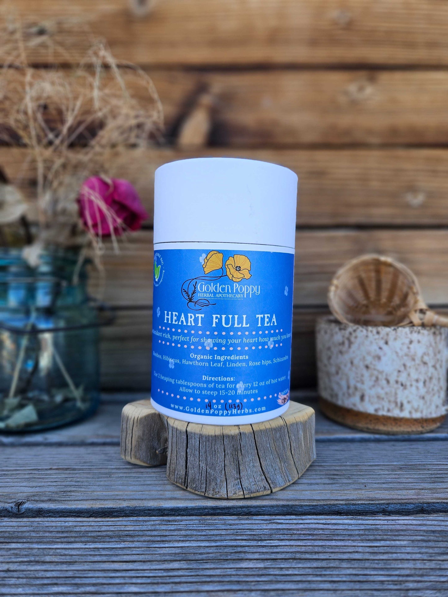 Heart-Full Tea, 20oz Tube (140g)