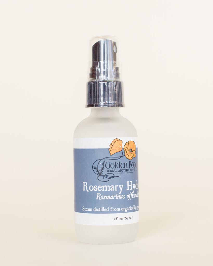 Rosemary Hydrosol, Organic 2oz Mister