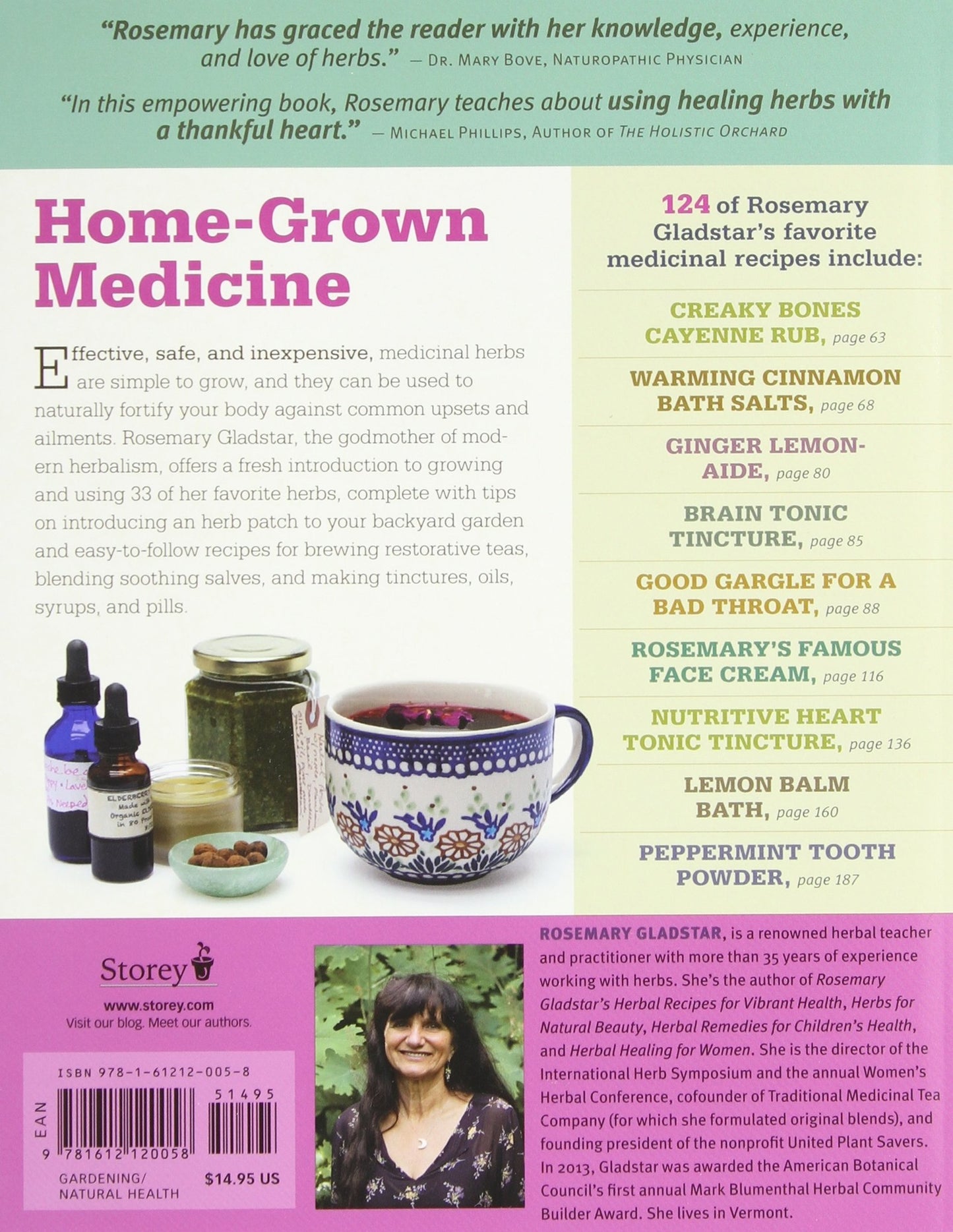 Rosemary Gladstar's Medicinal Herbs: A beginner’s Guide
