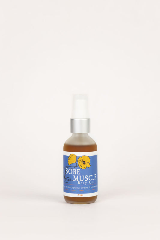 Sore Muscle Body Oil, 2oz