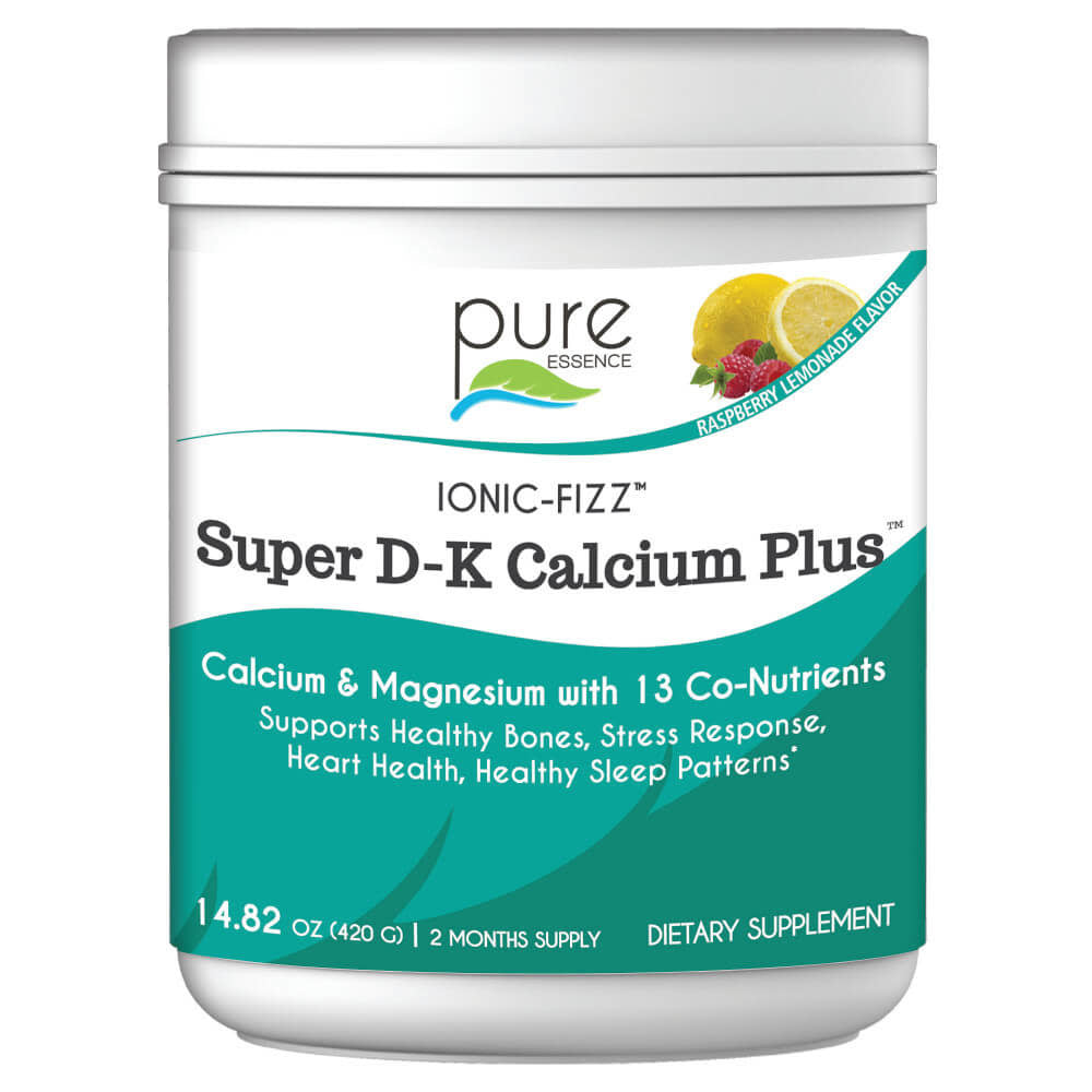 Pure Essence Labs - Ionic Fizz Super D-K Calcium Plus -