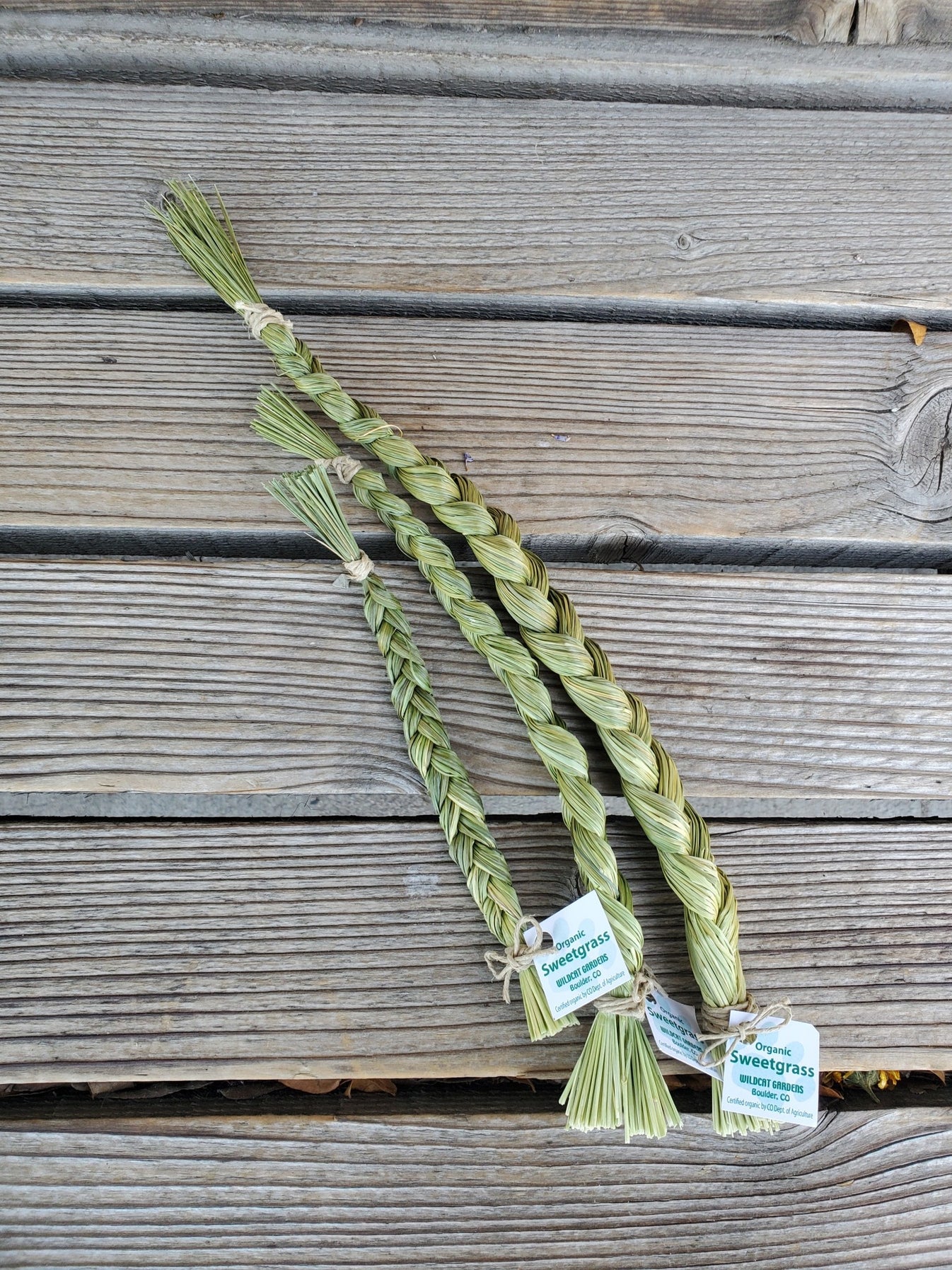 Sweetgrass Braid Golden Poppy Herbal Apothecary