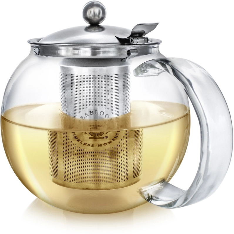 TeaBloom All-in-One Glass Tea Pot