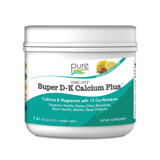 Pure Essence Labs - Ionic Fizz Super D-K Calcium Plus -