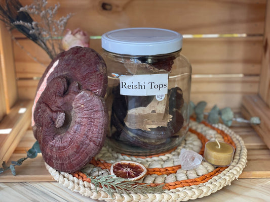 Reishi Mushroom, Whole, bulk/ oz