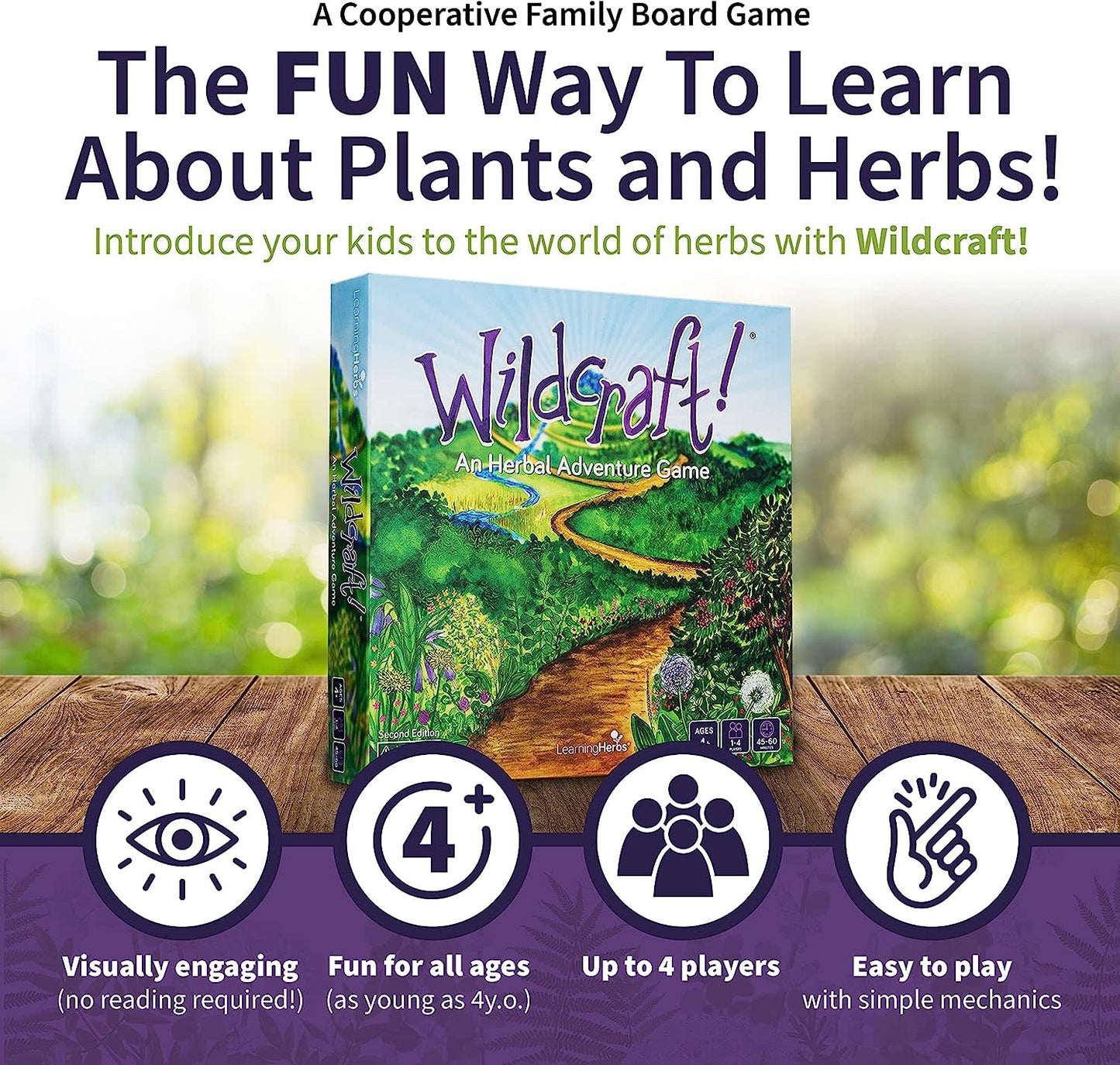 Wildcraft! Board Game - Learning Herbs