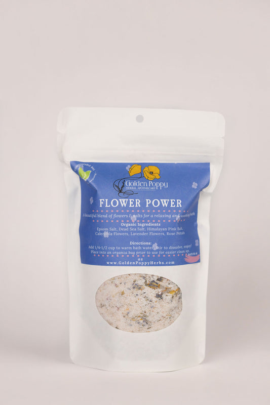 Flower Power Bath Salts, 14 oz